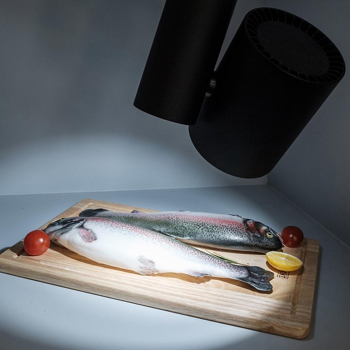 Трековый светодиодный светильник Arlight LGD-Shop-4TR-R100-40W Cool SP7500-Fish 026291 - 2