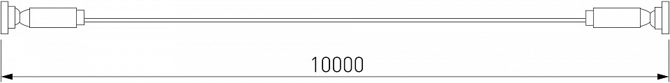 Струнный светодиодный светильник Elektrostandard Strongline 40127/LED черный a063379 - 1