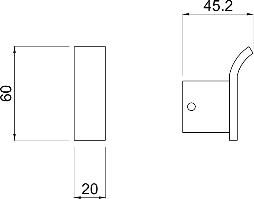 Крючок Allen Brau Infinity 6.21001-31 черный - 1