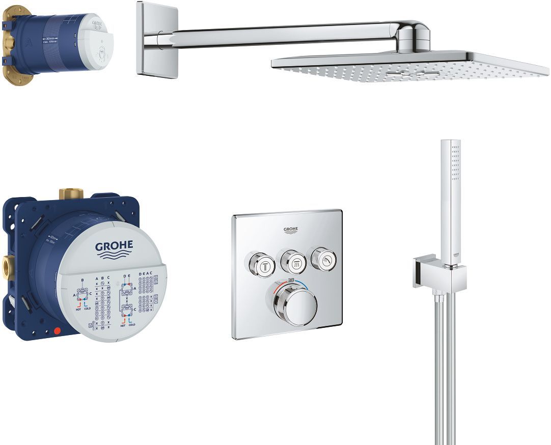 Душевой комплект Grohe Grohtherm SmartControl 34706000 - 0