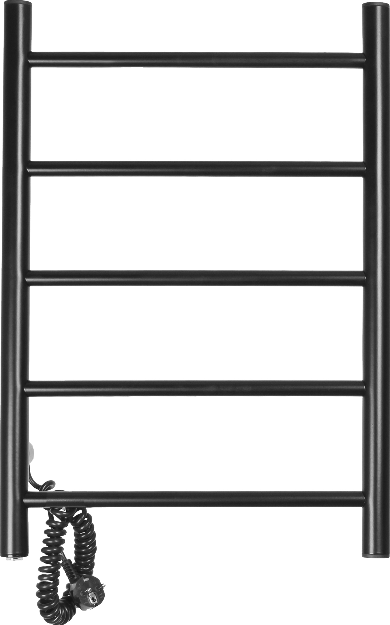 Полотенцесушитель электрический Domoterm Классик DMT 109-5 60х40, L, черный матовый DMT 109-5 40x60 ЧРН EKL - 0