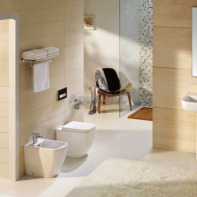 Чаша для унитаза приставного BelBagno Alpina BB10100CB - 2