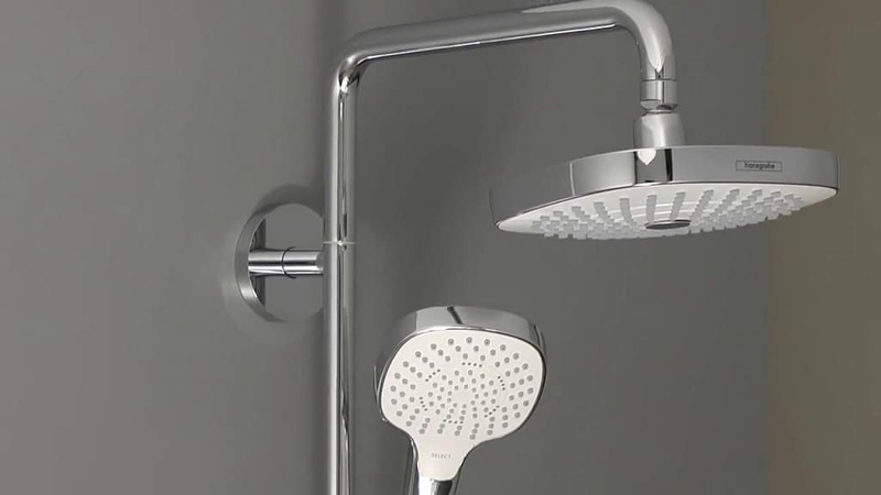 Душевая стойка Hansgrohe Croma Select E 180 27256400 с термостатом - 1