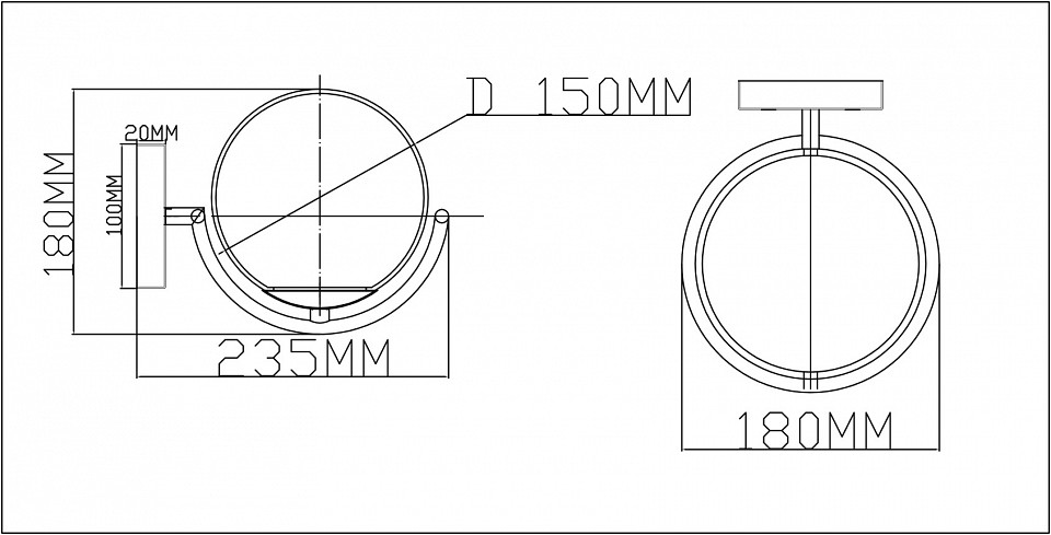 Бра Moderli Diana V2901-1W - 1