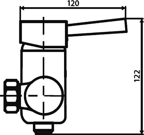 Смеситель Dorff Logic D3020000 для душа - 1