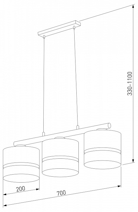 Подвесной светильник TK Lighting Paglia 6694 Paglia - 1