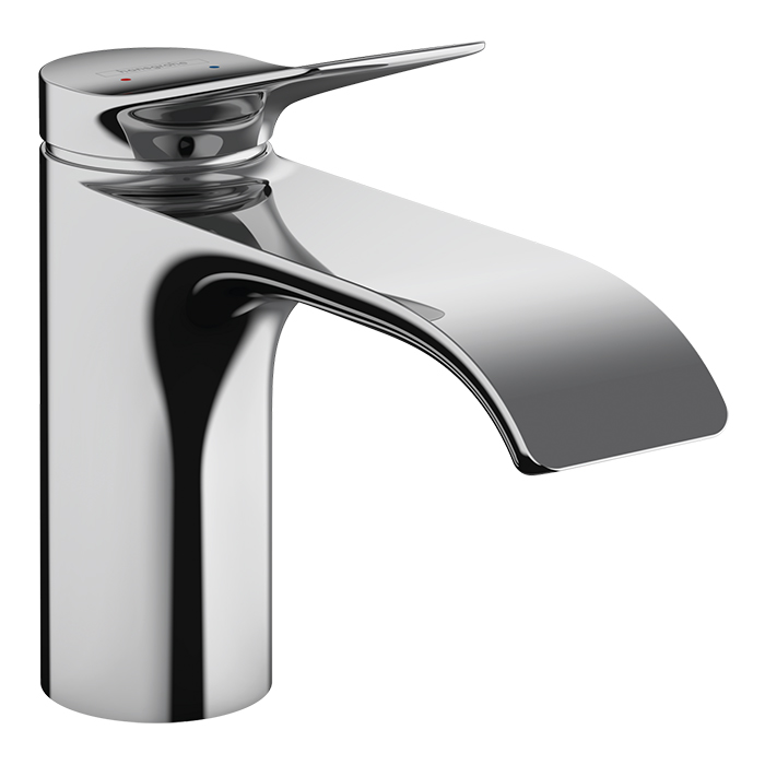 Смеситель для раковины Hansgrohe Vivenis 80 с донным клапаном хром 75010000 - 0