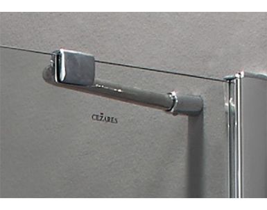 Душевой уголок Cezares Verona 120х100 хром стекло прозрачное VERONA-W-AH-1-120/100-C-Cr - 3