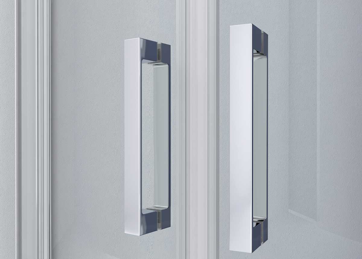 Душевой уголок Vincea Alpha VSQ-3AL900CL 90x90, профиль хром, стекло прозрачное - 2