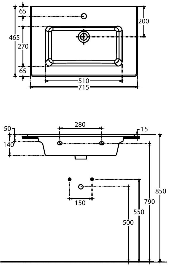 Раковина накладная Allen Brau Fantasy Flat 72x47 белый 4.11024.20 - 1