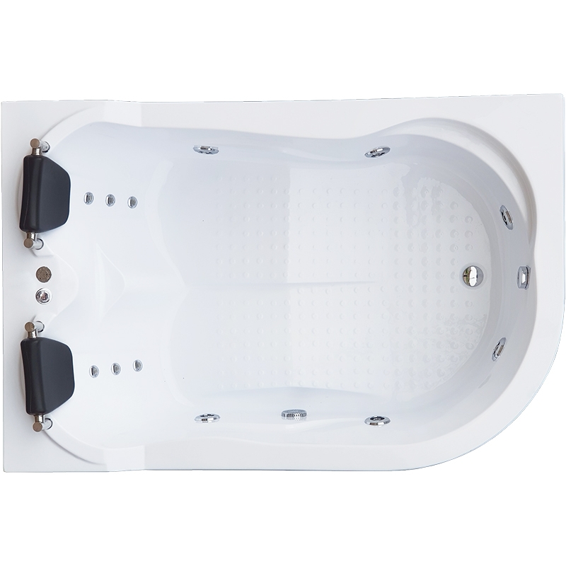 Ванна акриловая Royal Bath Norway Comfort 180х120 L с гидромассажем белый RB331100CM-L - 0