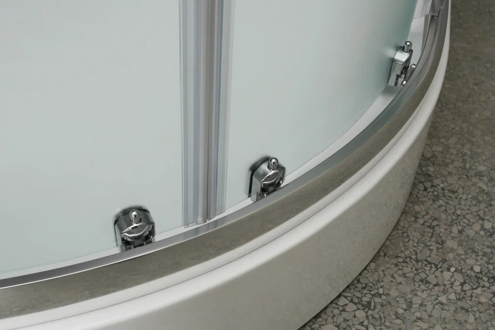 Душевой уголок BelBagno Uno 80 стекло текстурное  UNO-195-R-2-80-P-Cr - 2