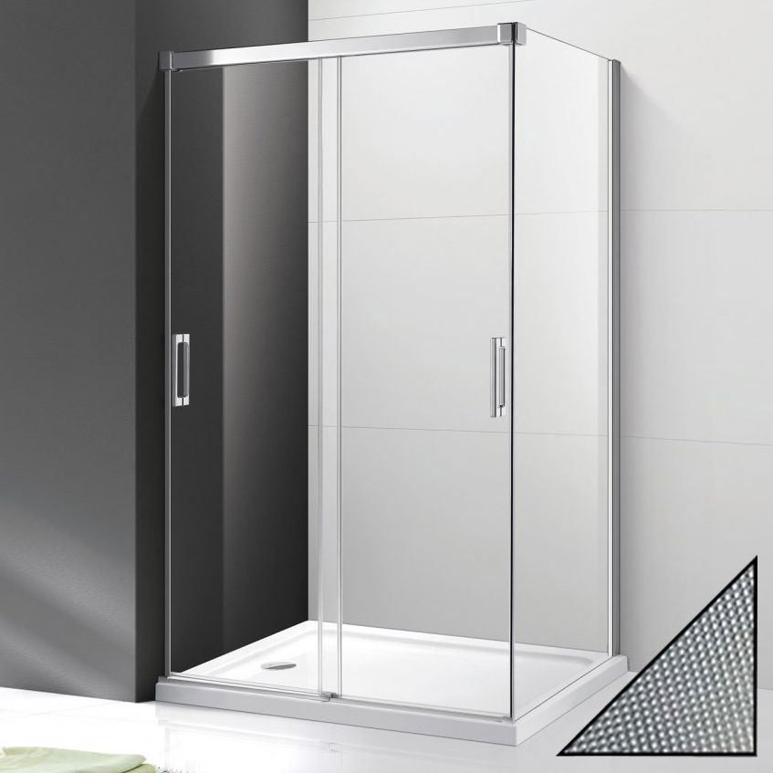 Душевой уголок Cezares Tandem Soft AH-2-120/90-P-Cr-R стекло punto TANDEM-SOFT-AH-2-120/90-P-Cr-R - 0