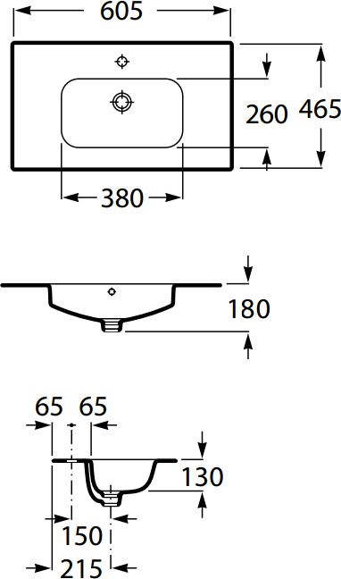 Мебель для ванной Roca Victoria Nord 60 венге - 5