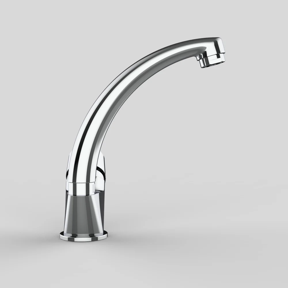 Смеситель для раковины GPD Florus хром MTL170 - 6