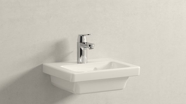 Смеситель Grohe Eurosmart Cosmopolitan 32824000 для раковины - 25