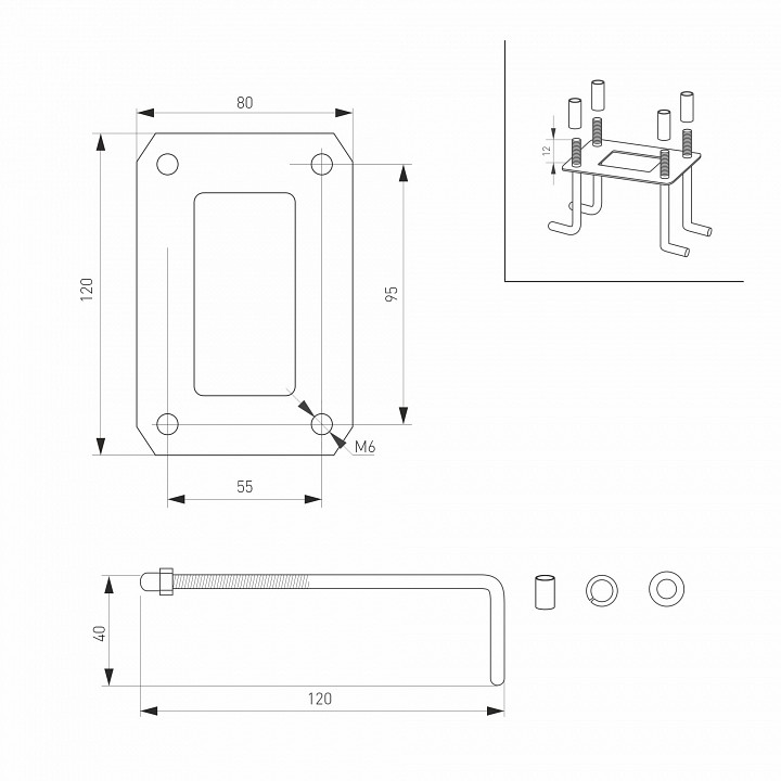 Уличный светодиодный светильник Arlight LGD-Tent-Boll-H500-9W Warm3000 029969 - 2