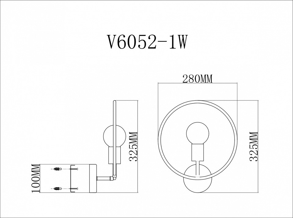 Бра Moderli Sachara V6052-1W - 1