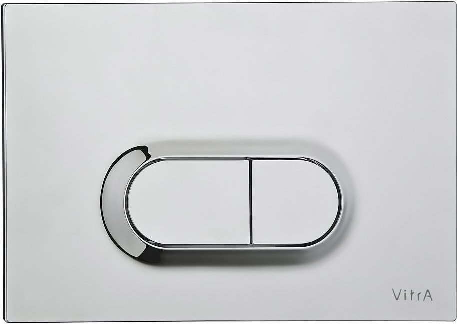 Кнопка смыва Vitra Concealed Cisterns сталь  740-0940 - 0