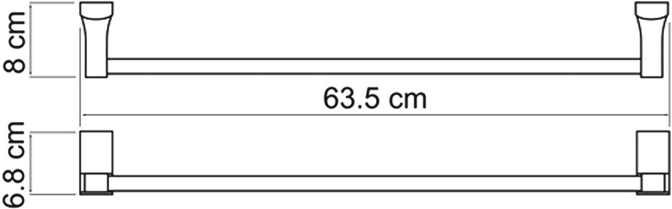 Полотенцедержатель Wasserkraft Leine K-5030 - 2