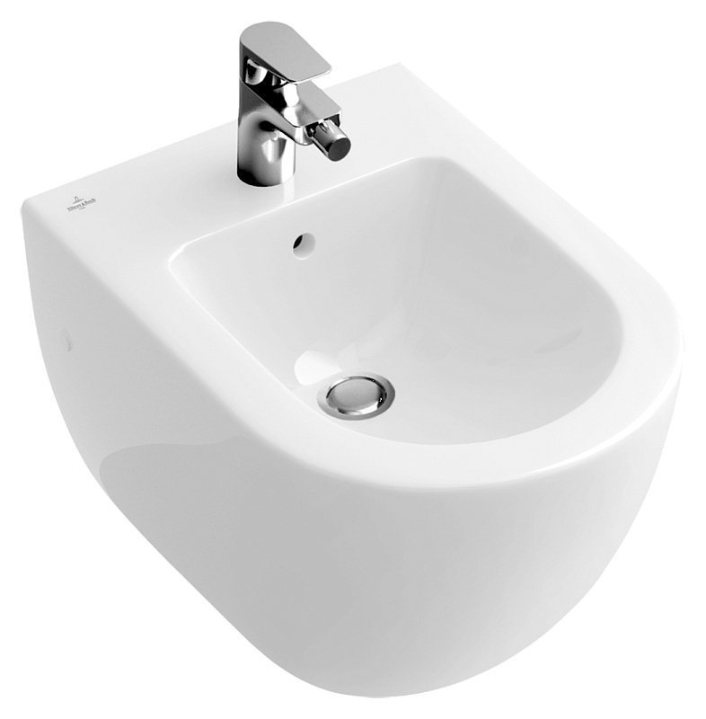 Биде подвесное Villeroy & Boch Subway (7400 00 01) 74000001 - 0