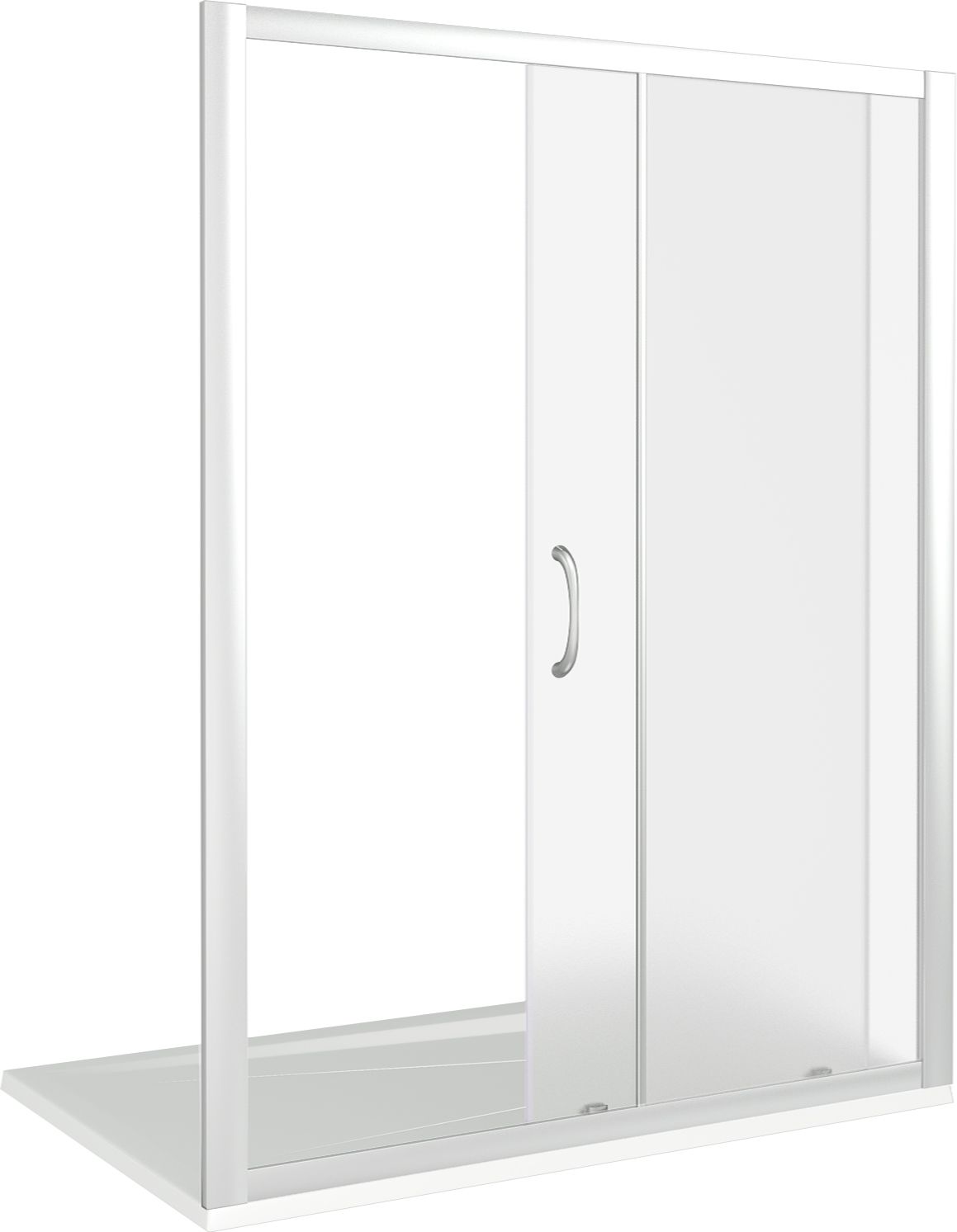 Душевая дверь в нишу Good Door Latte WTW-130-G-WE ЛА00024 - 3