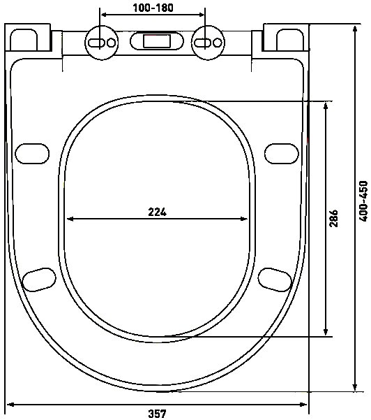 Комплект Berges Wasserhaus Novum 043205 кнопка хром глянцевый - 11
