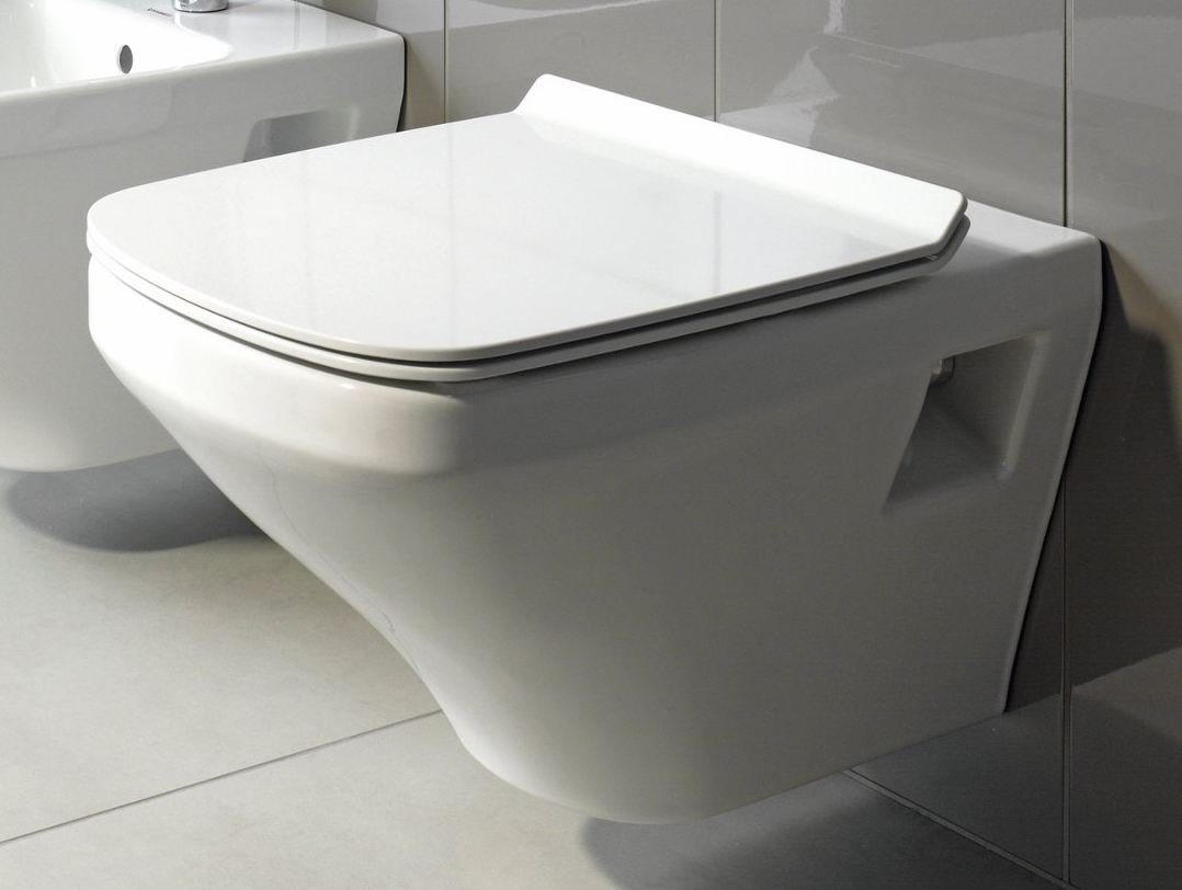 Чаша для подвесного унитаза Duravit DuraStyle белый, без сиденья  2536090000 - 1