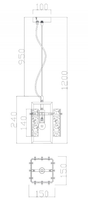 Подвесной светильник Freya Basilica FR5166PL-01BS - 3