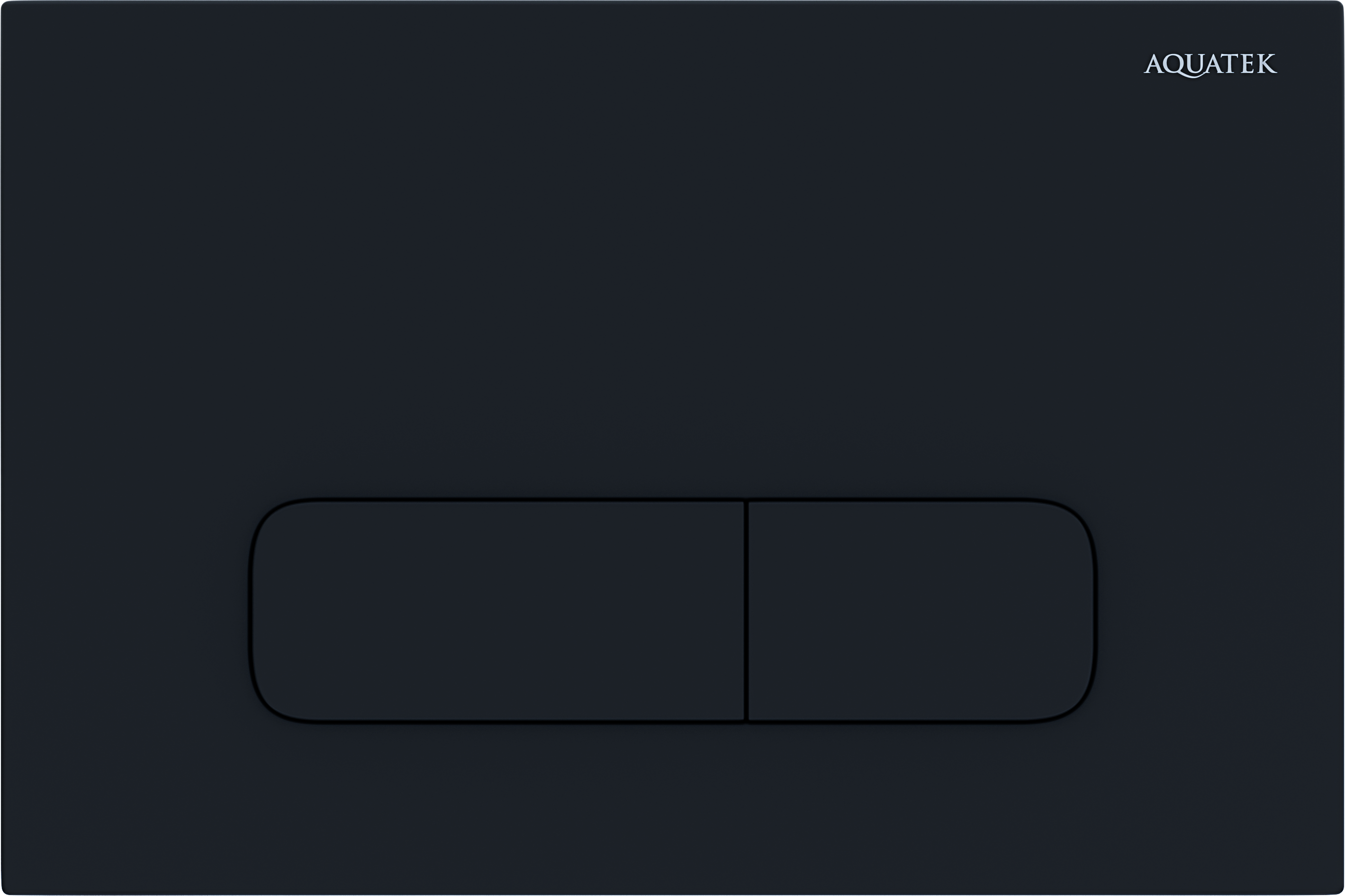 Кнопка смыва Акватек KDI-0000017 черная матовая - 0