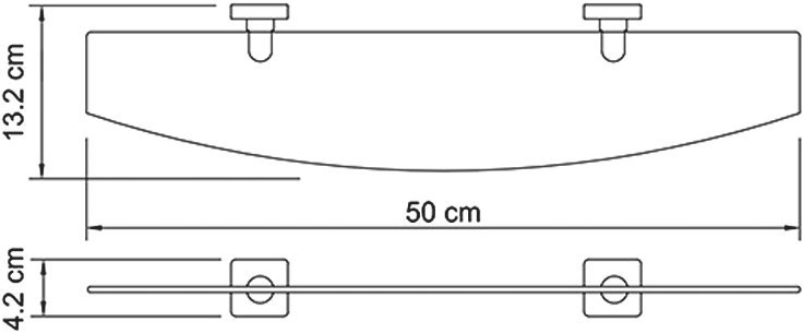 Полка Wasserkraft Lippe K-6524 - 3