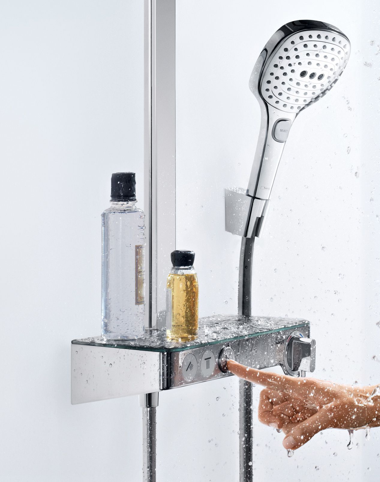 Душевая стойка Hansgrohe Raindance Select E 300 3jet 27127000 Showerpipe - 2