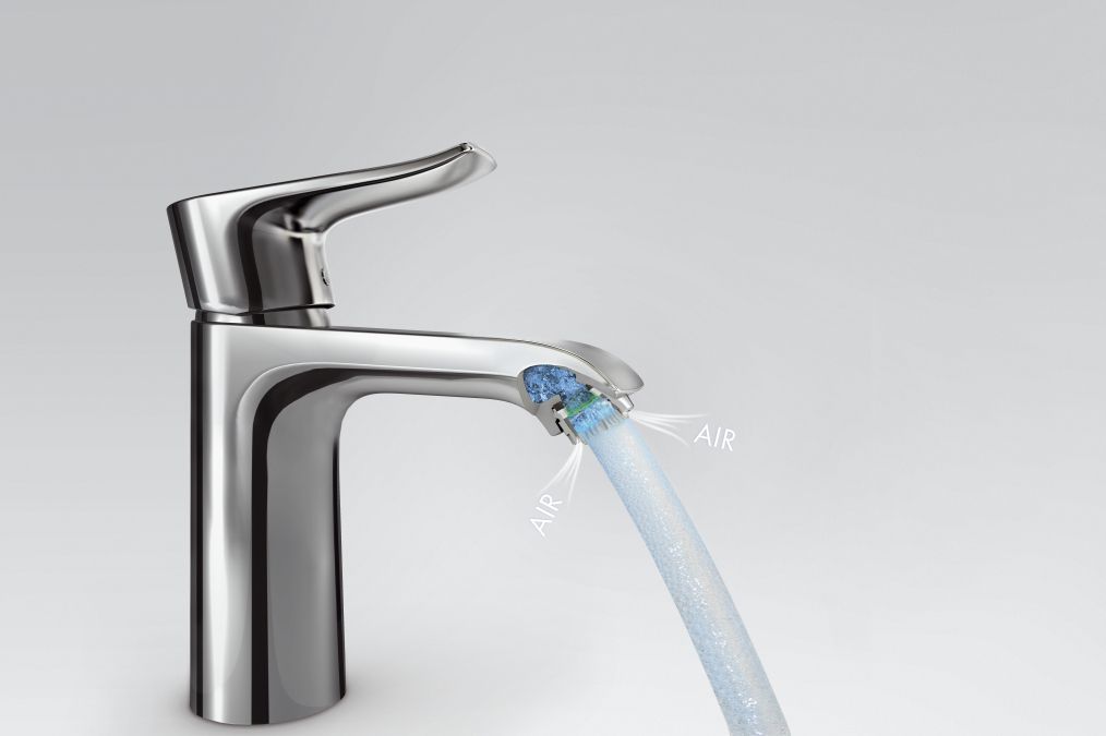 Смеситель Hansgrohe Metris 31080000 для раковины - 11