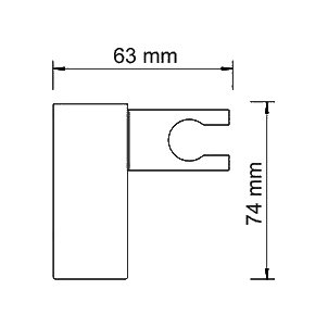Смеситель Wasserkraft Aller 1061WHITE для ванны с душем - 13