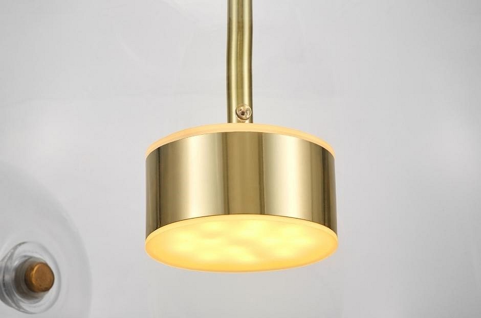 Подвесной светильник LUMINA DECO Neroni LDP 6016-5+1 GD - 1