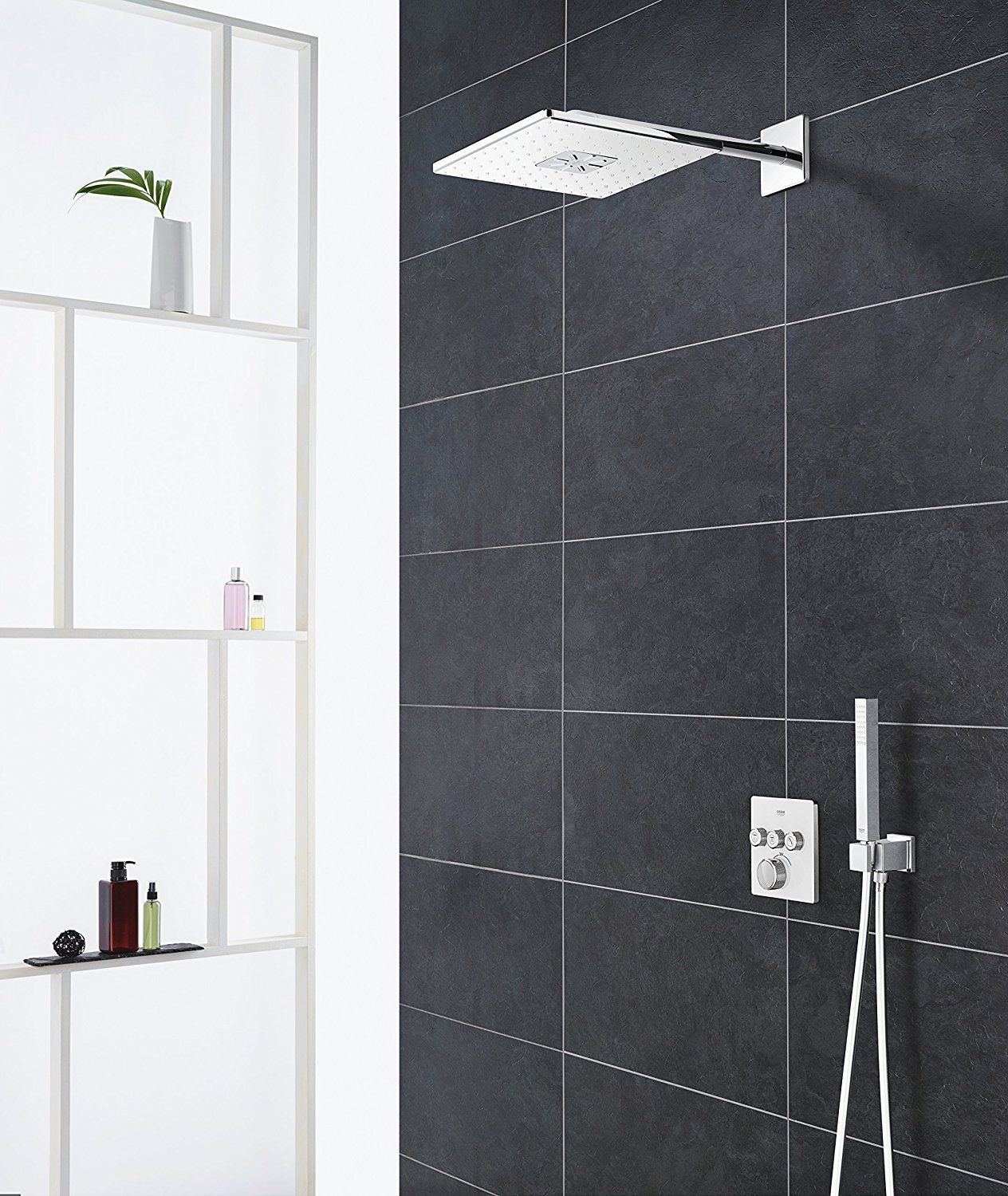 Термостат Grohe Grohtherm SmartControl 29157LS0 для душа, moon white - 2