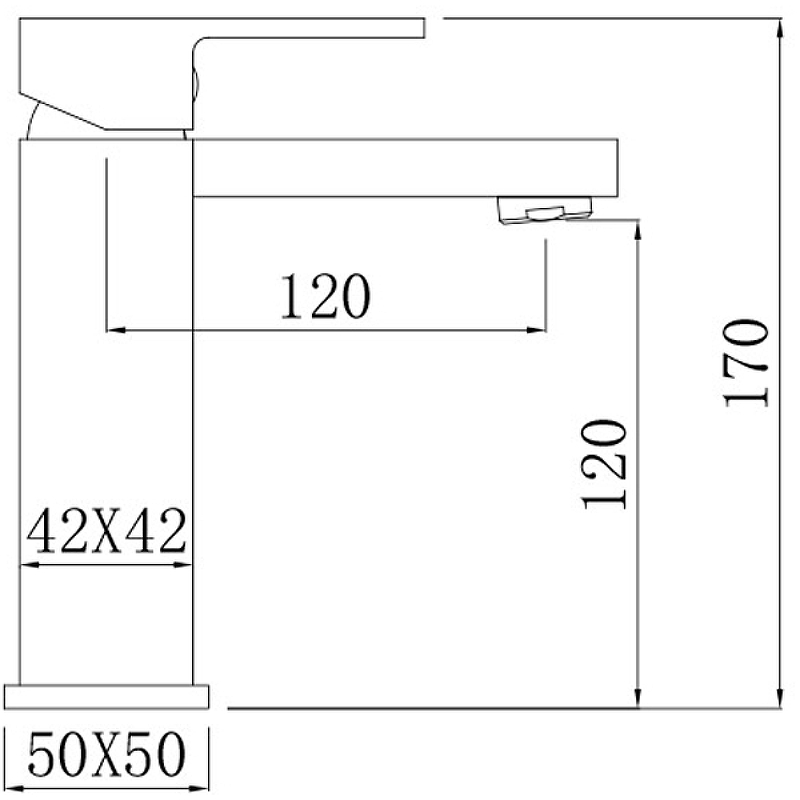 Смеситель для раковины Comforty черный матовый 00004149949 - 3