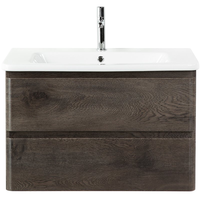 Комплект мебели BelBagno Albano 80 темное дерево нее - 1