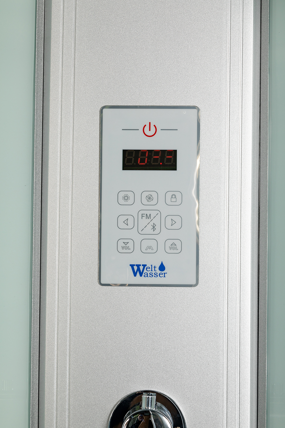 Душевой бокс WeltWasser WW500 EMMER 150/85/55 хром  10000003925 - 6