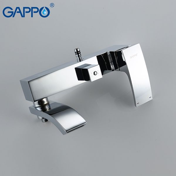 Душевая система Gappo, излив является переключателем на лейку хром G2407 - 2