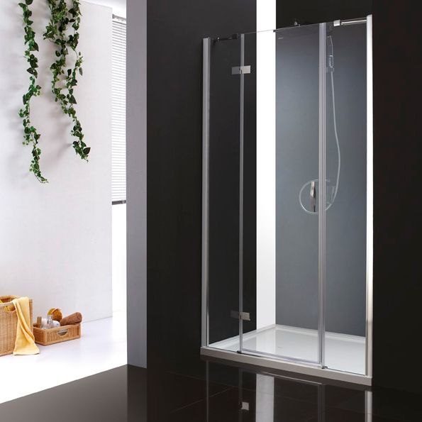 Душевая дверь в нишу Cezares Bergamo B13 90 60/40 C Cr L BERGAMO-W-B-13-90+60/40-C-Cr-L - 0