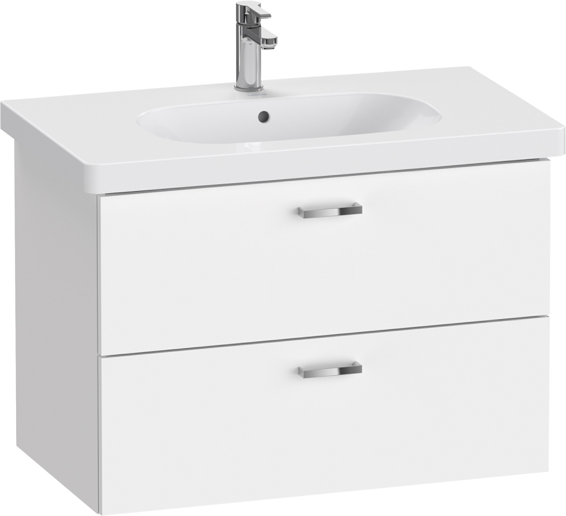 Тумба для комплекта Duravit XBase 80 белая XB619001818 - 0