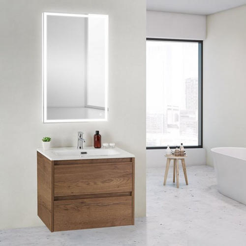 Тумба под раковину BelBagno Kraft 39 60 темное дерево KRAFT 39-600/390-2C-SO-RT - 1
