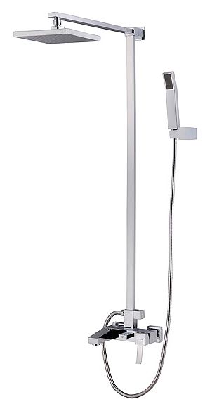 Душевая стойка Cezares Quattro C CVD-01 S QUATTRO-C-CVD-01-S - 0