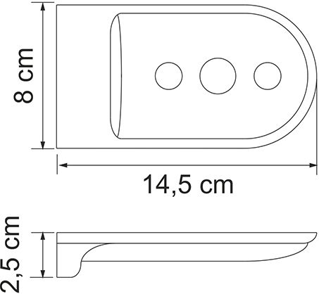 Мыльница Wasserkraft Kammel K-8369white - 4