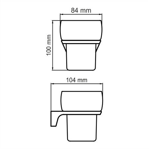 Стакан Wasserkraft Aisch K-5928 - 3