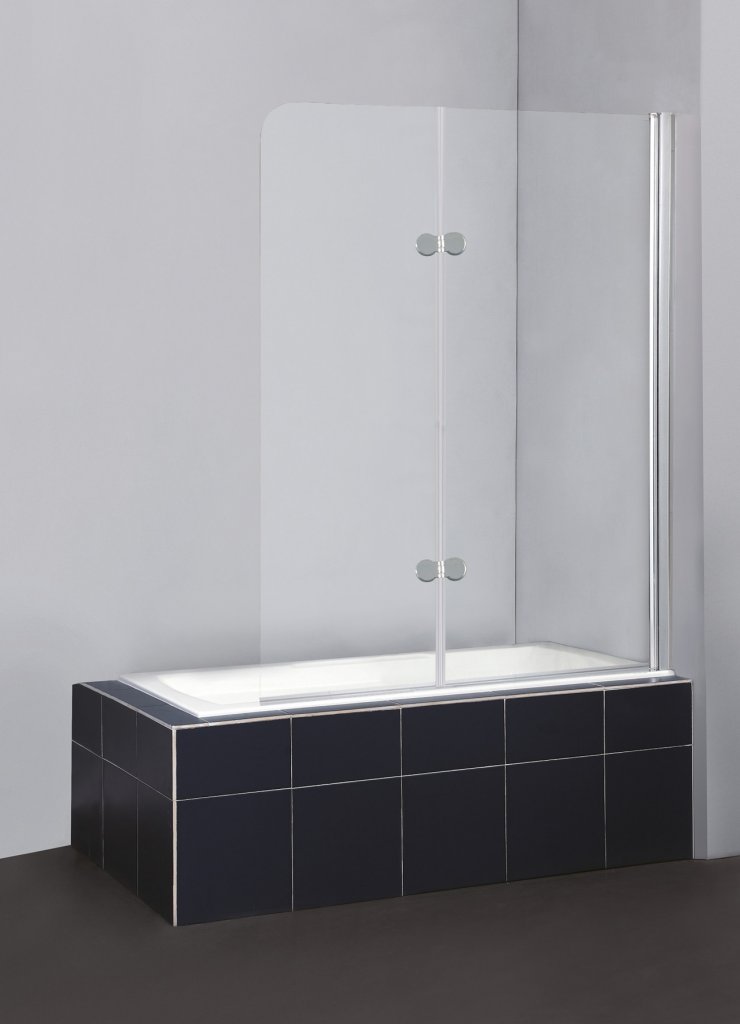 Шторка на ванну BelBagno Sela V 21 120/140 C Cr R SELA-V-21-120/140-Ch-Cr-R - 0