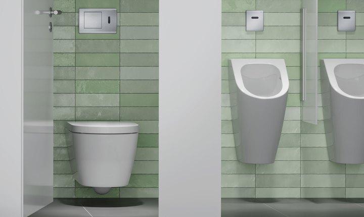 Кнопка смыва TECE Planus Urinal 6 V-Batterie 9242350 сатин, нержавеющая сталь - 3