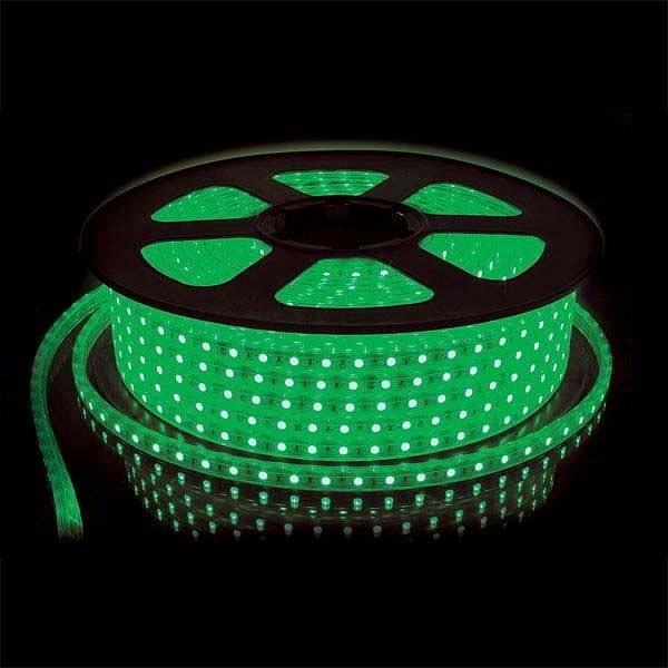 Светодиодная влагозащищенная лента Uniel 8W/m 60LED/m 2835SMD зеленый 50M ULS-2835-60LED/m-10mm-IP67-220V-8W/m-50M-Green UL-00000860 - 0