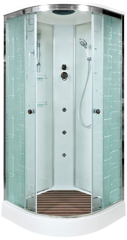 Душевая кабина Deto ЕМ1580 с гидромассажем EM1580GM - 1